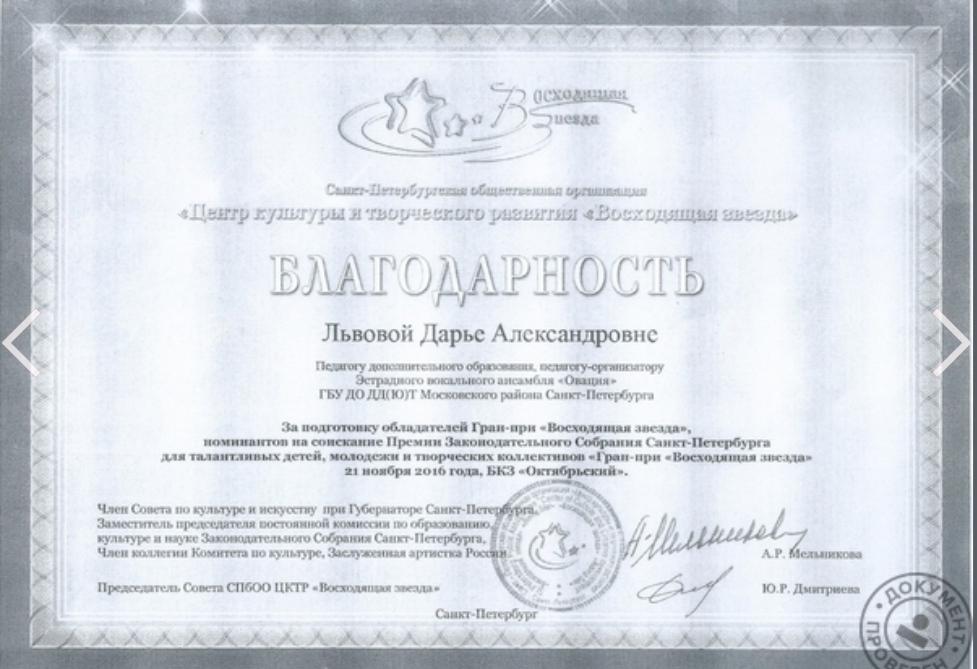 Документ об образовании 1 Репетитор и ассоциация репетиторов